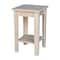 International Concepts Rectangle Shaker Plant Stand, 15 W, 15 L, 24 in H, Wood, Unfinished 3073 - alternate 1